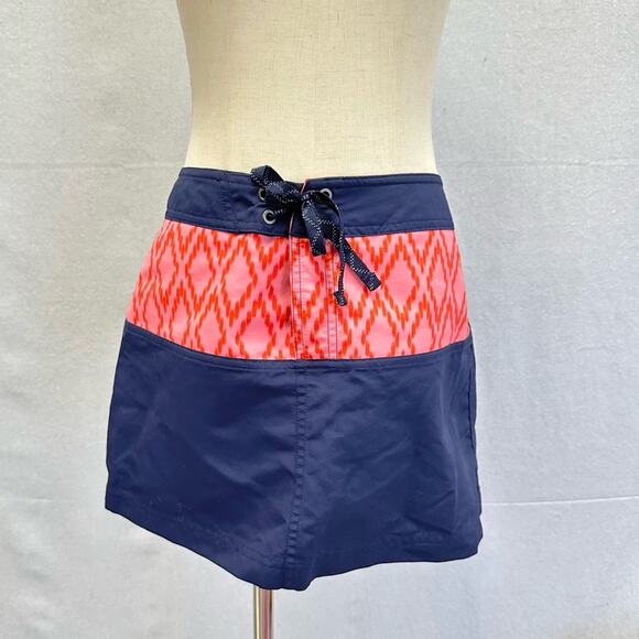 Patagonia® Worn Wear W's Board Skirtie mini skirt in Classic Navy womens size 10 - Picture 2 of 13